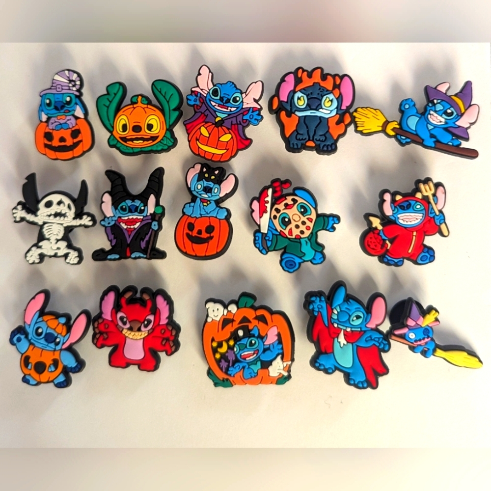 Stitch shoe charms
